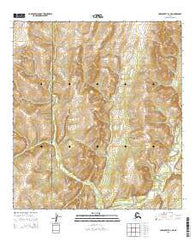 Unalakleet B-4 NE Alaska Current topographic map, 1:25000 scale, 7.5 X 7.5 Minute, Year 2015