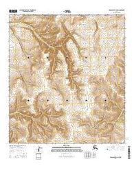 Unalakleet B-4 NW Alaska Current topographic map, 1:25000 scale, 7.5 X 7.5 Minute, Year 2016