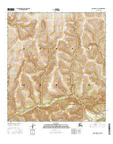 Unalakleet B-4 SW Alaska Current topographic map, 1:25000 scale, 7.5 X 7.5 Minute, Year 2016