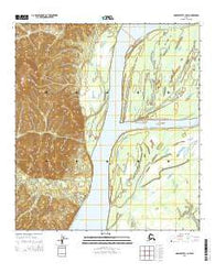 Unalakleet C-1 NW Alaska Current topographic map, 1:25000 scale, 7.5 X 7.5 Minute, Year 2015