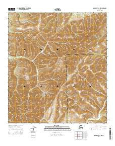 Unalakleet C-3 NE Alaska Current topographic map, 1:25000 scale, 7.5 X 7.5 Minute, Year 2015