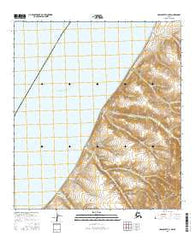 Unalakleet C-4 NW Alaska Current topographic map, 1:25000 scale, 7.5 X 7.5 Minute, Year 2016