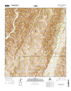 Unalakleet C-4 SE Alaska Current topographic map, 1:25000 scale, 7.5 X 7.5 Minute, Year 2015