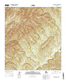 Unalakleet D-1 NW Alaska Current topographic map, 1:25000 scale, 7.5 X 7.5 Minute, Year 2015