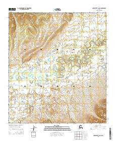 Unalakleet D-3 NE Alaska Current topographic map, 1:25000 scale, 7.5 X 7.5 Minute, Year 2015