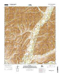 Unalakleet D-4 NE Alaska Current topographic map, 1:25000 scale, 7.5 X 7.5 Minute, Year 2015