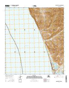 Unalakleet D-4 NW Alaska Current topographic map, 1:25000 scale, 7.5 X 7.5 Minute, Year 2016