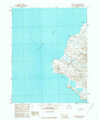 Unalaska C-4 Alaska Historical topographic map, 1:63360 scale, 15 X 15 Minute, Year 1989