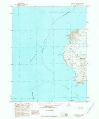 Unalaska D-1 Alaska Historical topographic map, 1:63360 scale, 15 X 15 Minute, Year 1989