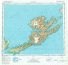 Unalaska Alaska Historical topographic map, 1:250000 scale, 1 X 2 Degree, Year 1951