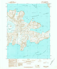 Unimak A-6 Alaska Historical topographic map, 1:63360 scale, 15 X 15 Minute, Year 1989