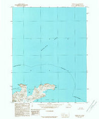 Unimak B-5 Alaska Historical topographic map, 1:63360 scale, 15 X 15 Minute, Year 1989
