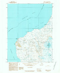 Unimak C-3 Alaska Historical topographic map, 1:63360 scale, 15 X 15 Minute, Year 1989