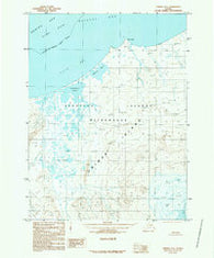 Unimak D-1 Alaska Historical topographic map, 1:63360 scale, 15 X 15 Minute, Year 1989