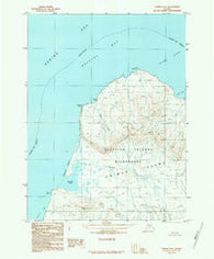 Unimak D-2 Alaska Historical topographic map, 1:63360 scale, 15 X 15 Minute, Year 1989