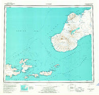 Unimak Alaska Historical topographic map, 1:250000 scale, 1 X 2 Degree, Year 1951