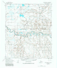 Utukok River C-3 Alaska Historical topographic map, 1:63360 scale, 15 X 15 Minute, Year 1955