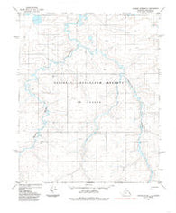 Utukok River D-2 Alaska Historical topographic map, 1:63360 scale, 15 X 15 Minute, Year 1984