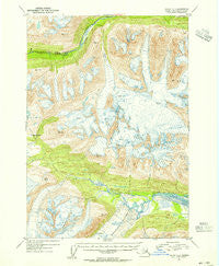 Valdez A-4 Alaska Historical topographic map, 1:63360 scale, 15 X 15 Minute, Year 1953