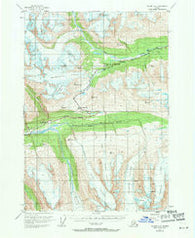 Valdez A-5 Alaska Historical topographic map, 1:63360 scale, 15 X 15 Minute, Year 1953