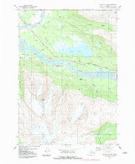 Valdez A-6 SW Alaska Historical topographic map, 1:25000 scale, 7.5 X 7.5 Minute, Year 1983