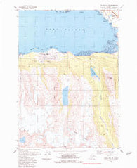 Valdez A-7 SE Alaska Historical topographic map, 1:25000 scale, 7.5 X 7.5 Minute, Year 1983