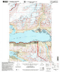 Valdez A-7 Alaska Historical topographic map, 1:63360 scale, 15 X 15 Minute, Year 1996
