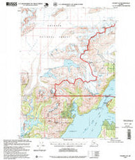 Valdez A-8 Alaska Historical topographic map, 1:63360 scale, 15 X 15 Minute, Year 1995