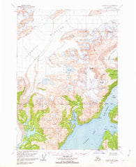 Valdez A-8 Alaska Historical topographic map, 1:63360 scale, 15 X 15 Minute, Year 1960