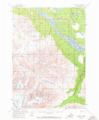 Valdez B-1 Alaska Historical topographic map, 1:63360 scale, 15 X 15 Minute, Year 1951