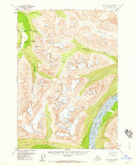 Valdez B-3 Alaska Historical topographic map, 1:63360 scale, 15 X 15 Minute, Year 1951