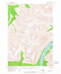 Valdez B-3 Alaska Historical topographic map, 1:63360 scale, 15 X 15 Minute, Year 1951