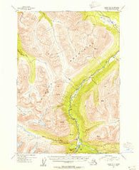 Valdez B-4 Alaska Historical topographic map, 1:63360 scale, 15 X 15 Minute, Year 1953