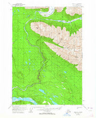 Valdez C-1 Alaska Historical topographic map, 1:63360 scale, 15 X 15 Minute, Year 1951