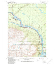 Valdez C-2 Alaska Historical topographic map, 1:63360 scale, 15 X 15 Minute, Year 1951
