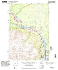 Valdez C-2 Alaska Historical topographic map, 1:63360 scale, 15 X 15 Minute, Year 1996