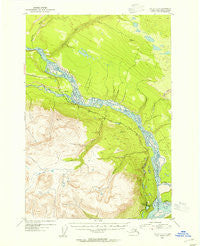Valdez C-2 Alaska Historical topographic map, 1:63360 scale, 15 X 15 Minute, Year 1953