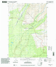 Valdez D-2 Alaska Historical topographic map, 1:63360 scale, 15 X 15 Minute, Year 1996