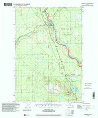 Valdez D-4 Alaska Historical topographic map, 1:63360 scale, 15 X 15 Minute, Year 1996
