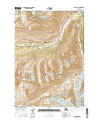 Valdez A-4 NW Alaska Current topographic map, 1:25000 scale, 7.5 X 7.5 Minute, Year 2016