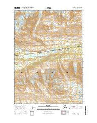 Valdez A-5 NE Alaska Current topographic map, 1:25000 scale, 7.5 X 7.5 Minute, Year 2016