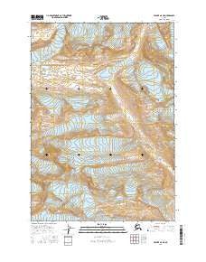 Valdez A-6 NE Alaska Current topographic map, 1:25000 scale, 7.5 X 7.5 Minute, Year 2016