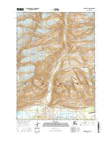 Valdez A-7 NE Alaska Current topographic map, 1:25000 scale, 7.5 X 7.5 Minute, Year 2016