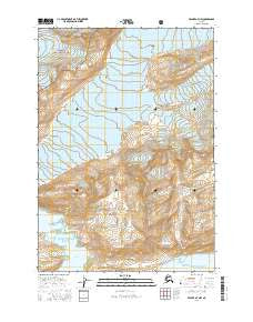 Valdez A-7 NW Alaska Current topographic map, 1:25000 scale, 7.5 X 7.5 Minute, Year 2016