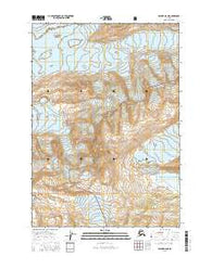 Valdez A-8 NE Alaska Current topographic map, 1:25000 scale, 7.5 X 7.5 Minute, Year 2016