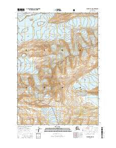 Valdez A-8 NE Alaska Current topographic map, 1:25000 scale, 7.5 X 7.5 Minute, Year 2016