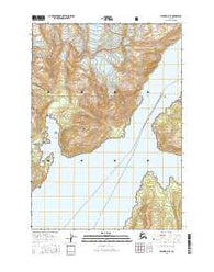 Valdez A-8 SE Alaska Current topographic map, 1:25000 scale, 7.5 X 7.5 Minute, Year 2016