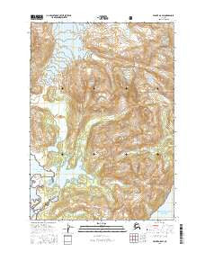 Valdez A-8 SW Alaska Current topographic map, 1:25000 scale, 7.5 X 7.5 Minute, Year 2016