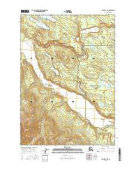 Valdez B-1 NE Alaska Current topographic map, 1:25000 scale, 7.5 X 7.5 Minute, Year 2016