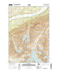 Valdez B-2 SW Alaska Current topographic map, 1:25000 scale, 7.5 X 7.5 Minute, Year 2016